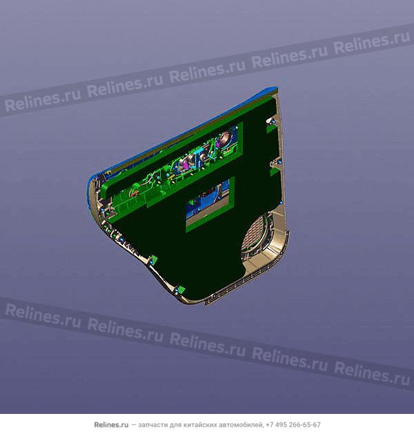 Обшивка двери задней правой в СБОРЕT18FL3