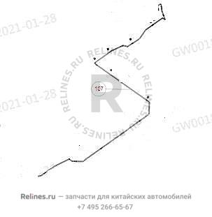 Шланг тормозной - 35062***W01A