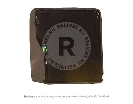 Backrest-rr seat LH