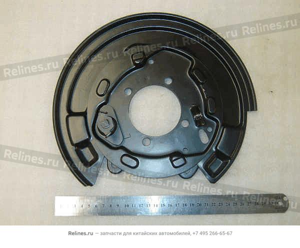 Щит тормозной задний левый - B3***10