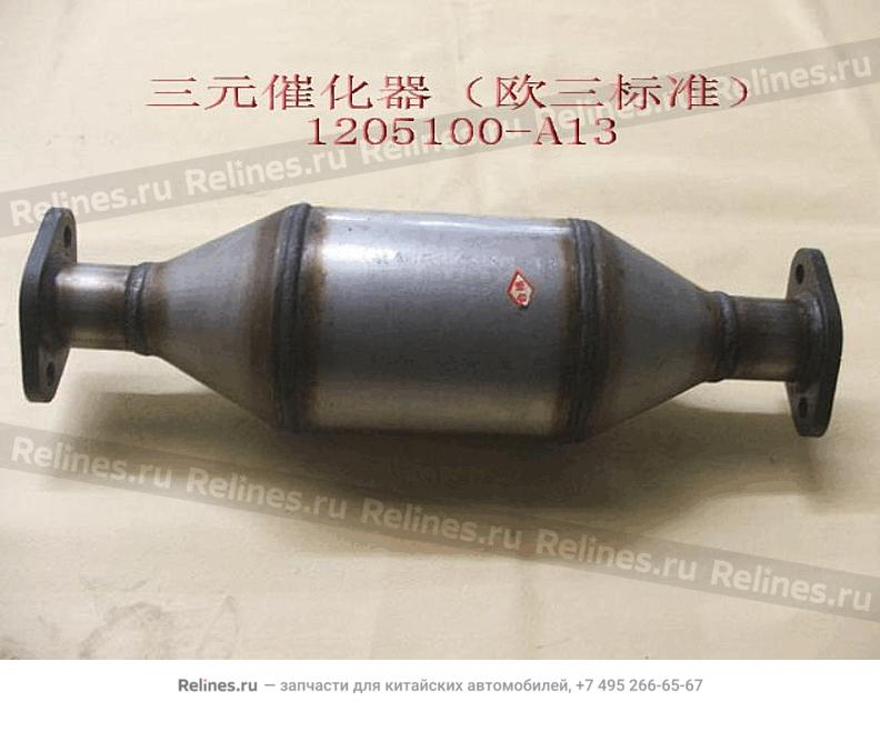 Catalytic converter assy(eur III)