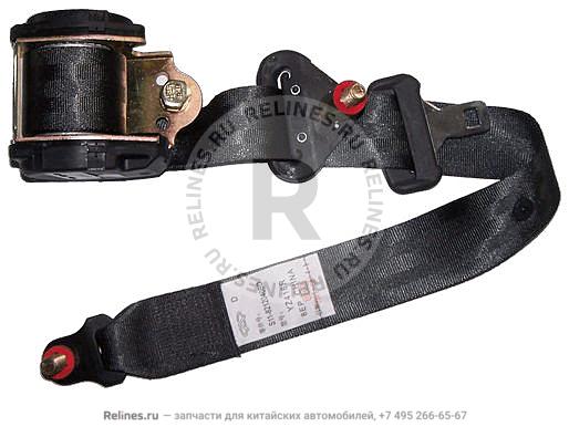 Safety belt assy - RR seat RH