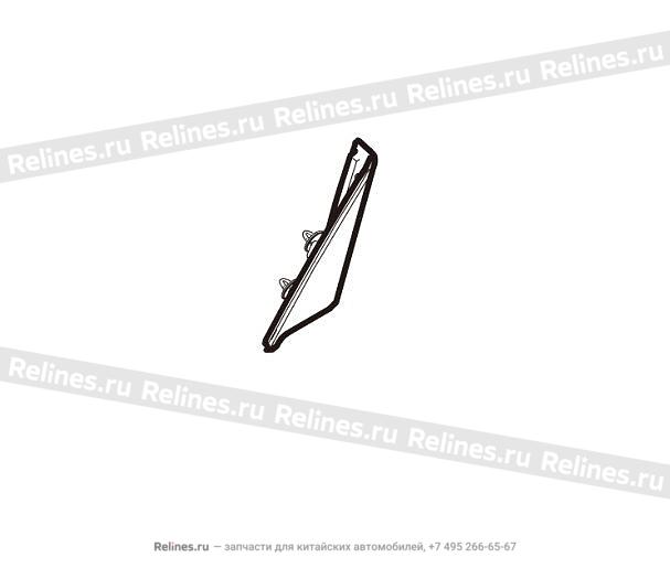Накладка треугольная внутренняя обшивки двери задней левой - 620221***0YA8P