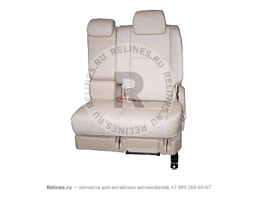 Seat assy-rr row LH