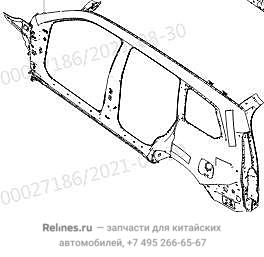 Боковая панель кузова - 54010***V64A