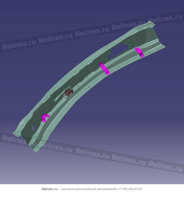 RR bumper crossbeam - T21-5***50-DY