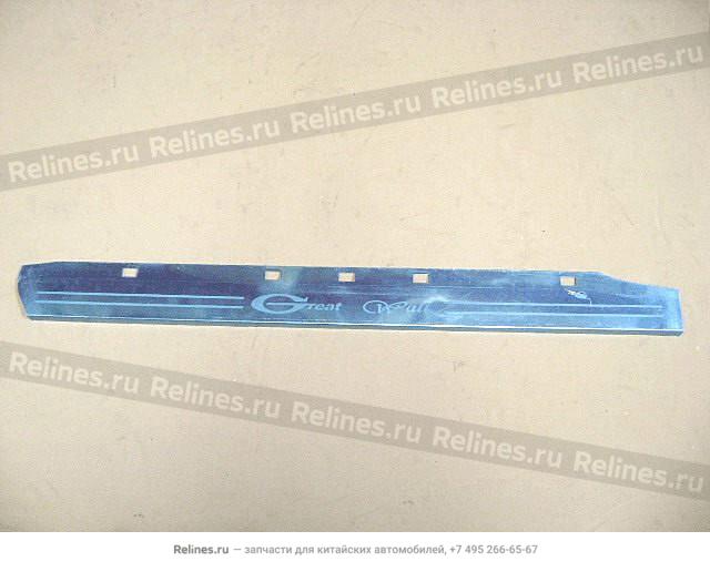 Trim panel-fr doorsill RH(02)