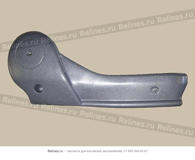 Tilt adj cover-fr seat RH(gray) - 690401***0-1214