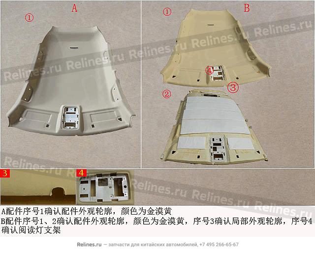 Roof panel assy