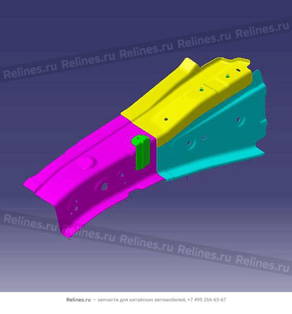 Панель кузова по фару левая M1E - 50200***AADYJ