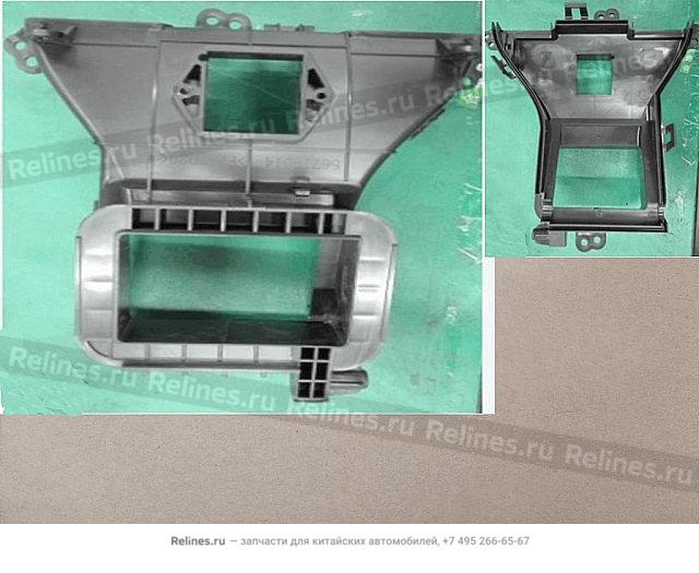 UPR outlet vent housing RR air duct dist - 81002***W09A