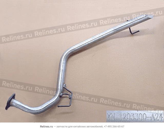 Exhaust pipe assy - 1203***A24