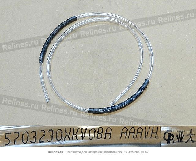 Roof ventilation window glass RR bleed p - 57032***V08A