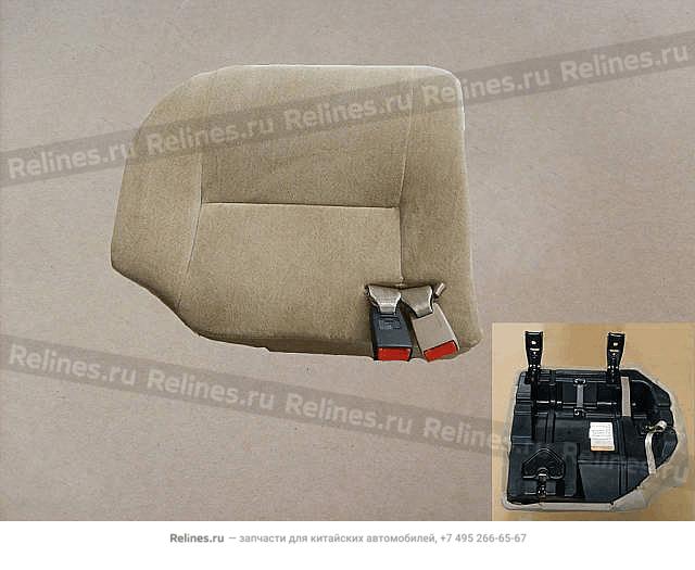 Cushion assy-rr seat LH - 7000130***N-1213