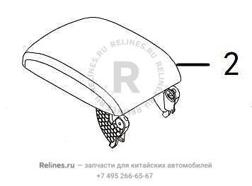 Armrest pillow assy-assistant inst panel - 530521***08AD7