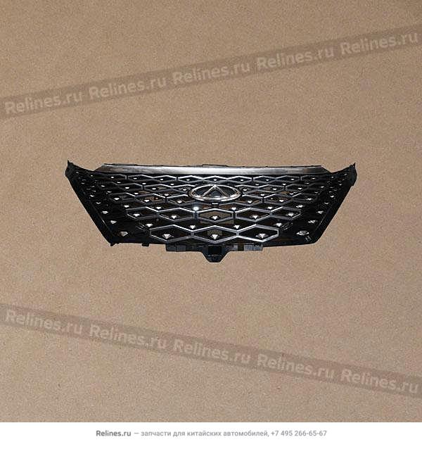 Phantom grey radiator grille