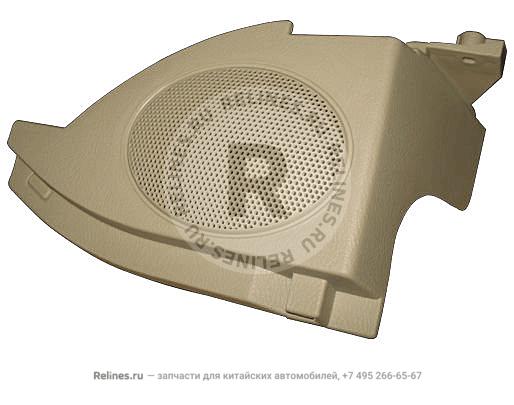 Cover - RR door sperker LH