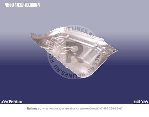 Heat insulation cover - exhaust - 465Q-1A***008804