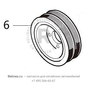 Шкив коленчатого вала - 1005***ED61