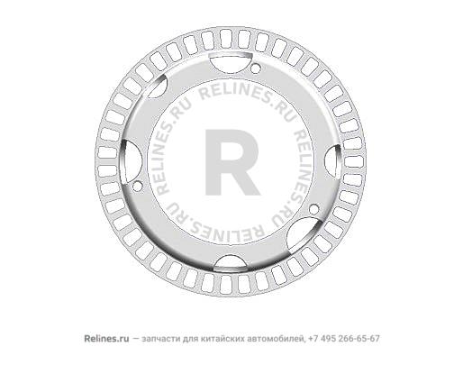 Gear ring-fr wheel sensor