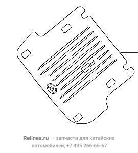 Cushion luggage compartment - 510901***2XA3S