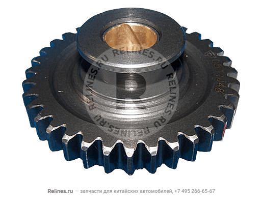 Idler pulley assy