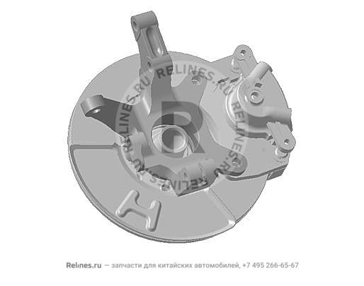 Кулак поворотный левый в сборе - S21-***007