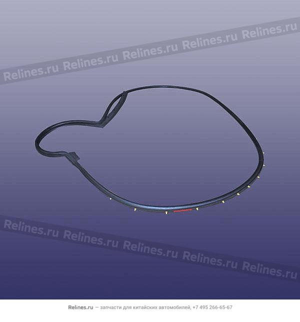 Уплотнитель задней правой двери T19C - 5540***2AA