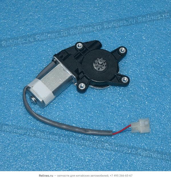 Glass regulator motor-fr door RH