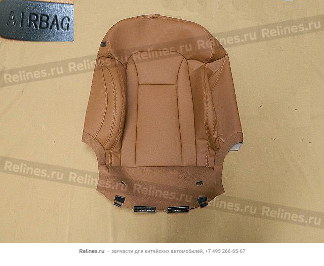 Side airbag leather backrest cover assy, - 690253***00BD7