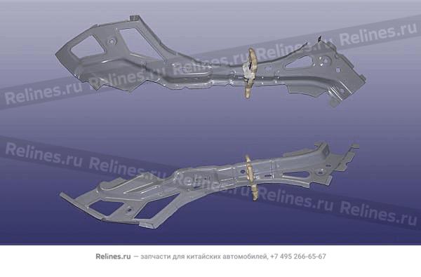 LWR reinforcement panel-pillar c LH - J42-8***30-DY