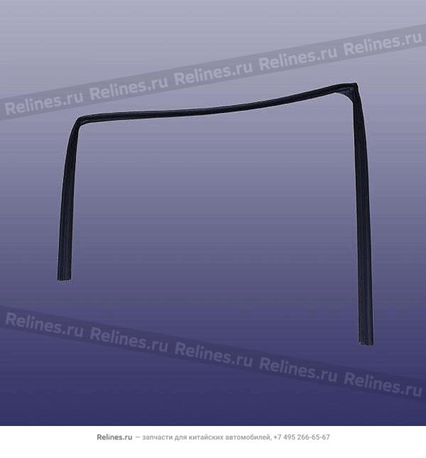 Уплотнитель стекла передней двери левой J68/T19 - J68-***111