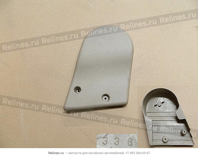 Right otr cover plate RR seat tilt adjus - 700082***8-003M