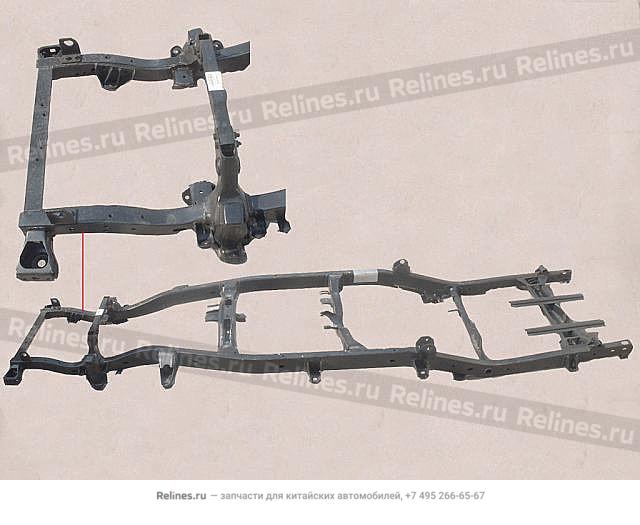 Frame assy(dr s w/hook)