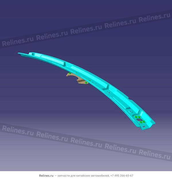 Crossbeam-fr roof