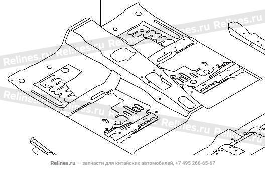 FR floor assy - 51200***V08B