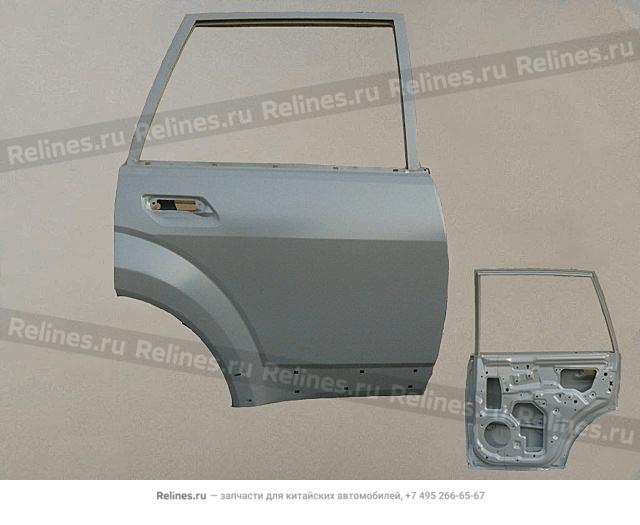 Rear door assy LH