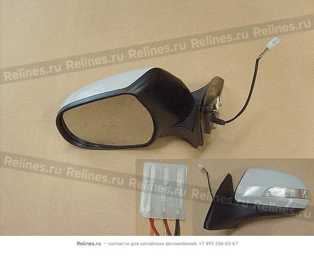 RR view mirror LH - 82021***24XC