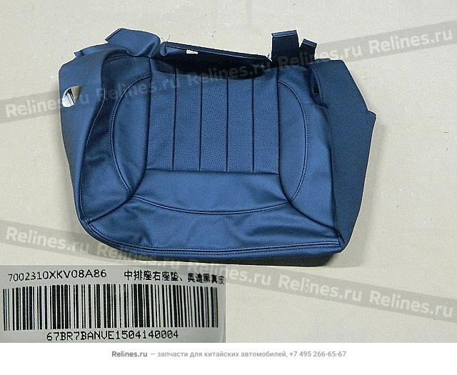 Backrest cover assy mid seat RH - 700231***08A86