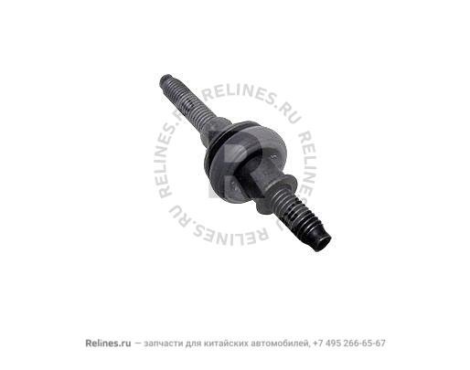 Rubber ring-cylinder head bolt