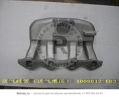 Air intake manifold(intake supercharge) - 1008***E03
