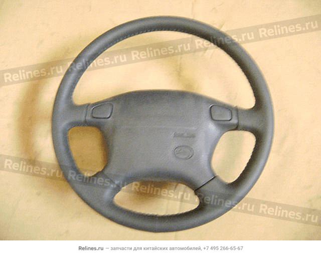 Strg wheel assy(leather 06GRAY) - 3402100-***B1-1214