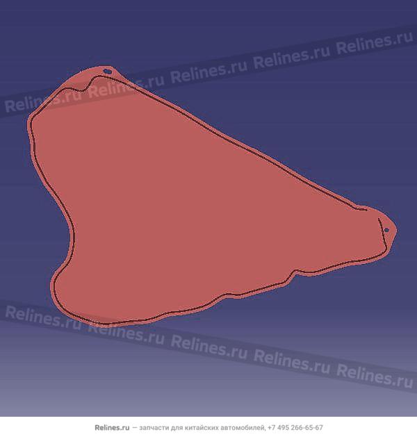 Плёнка влагозащитная двери задней правой M1D/M1DFL2/J60/M1DFL3 - J60-***240