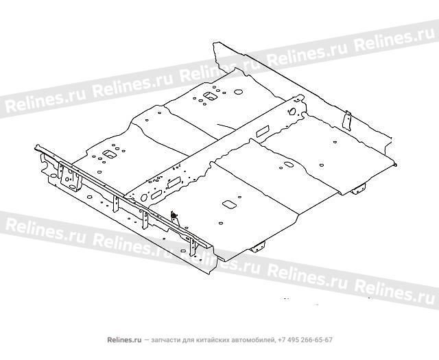 FR floor assy