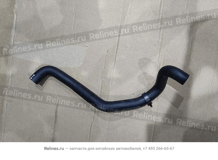 Hose-radiator coolant inlet