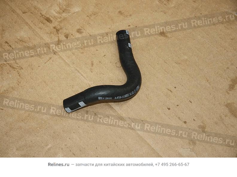 Turbocharger water exhaust hose