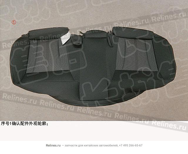 RR seat cushion cover assy - 705221***00A86