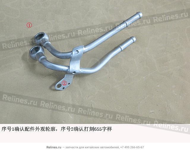 Oil cooler pipe assy - 4526***B700