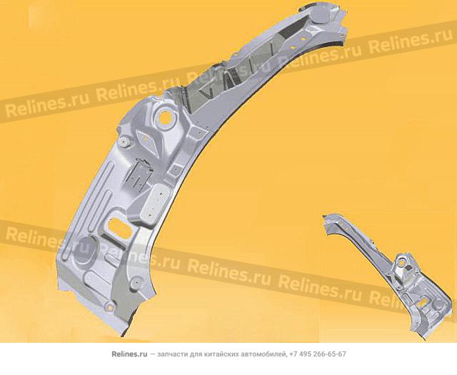 Otr panel assy tail door frame LH - 54011***W09A