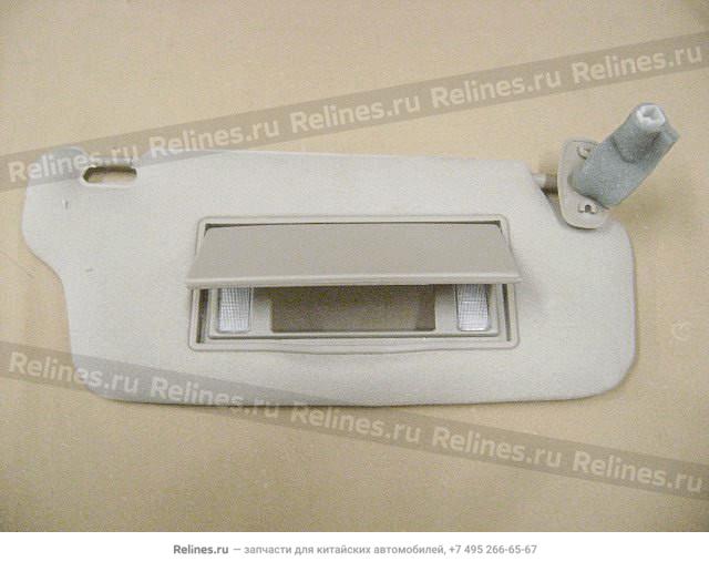 Sun visor assy RH(light gray) - 8204200-***-B1-1213